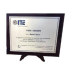 ξύλινη τιμητική πλακέτα