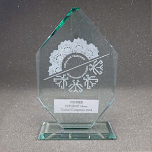 κρυσταλλινο βραβειο χαραξη LaserWorks