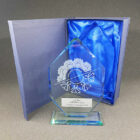 κρυσταλλινο βραβειο χαραξη LaserWorks